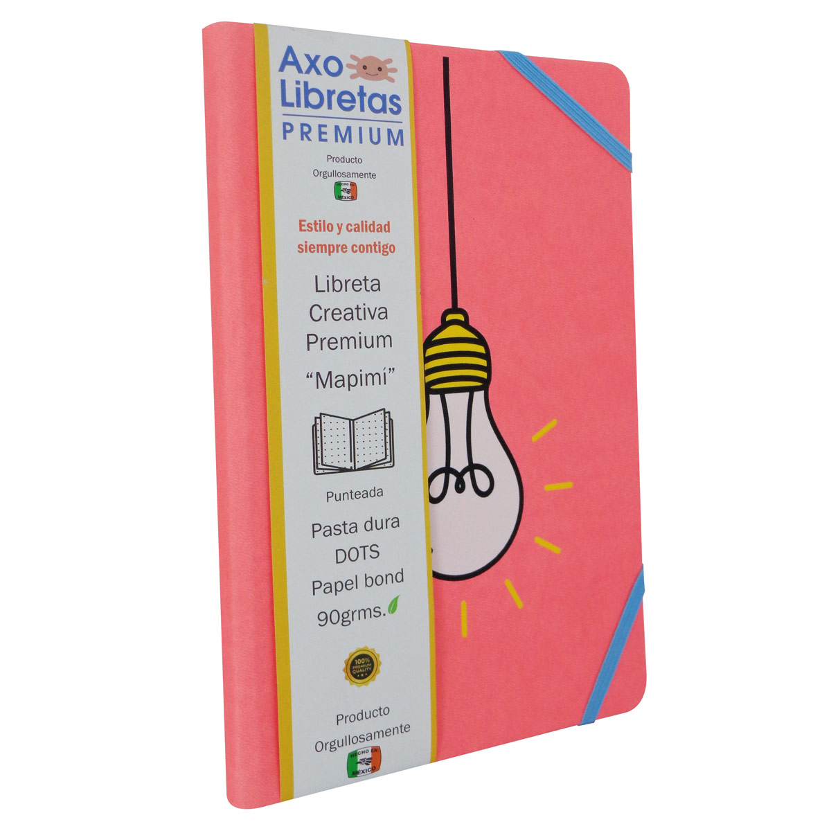 Libreta Mapimi Dots Rosa AXO LIBRETAS image number null