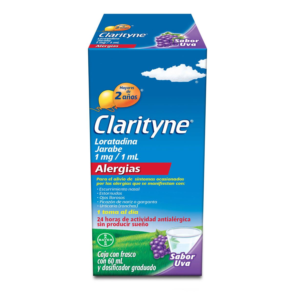 Clarityne jarabe uva frasco 60 ml mx image number null