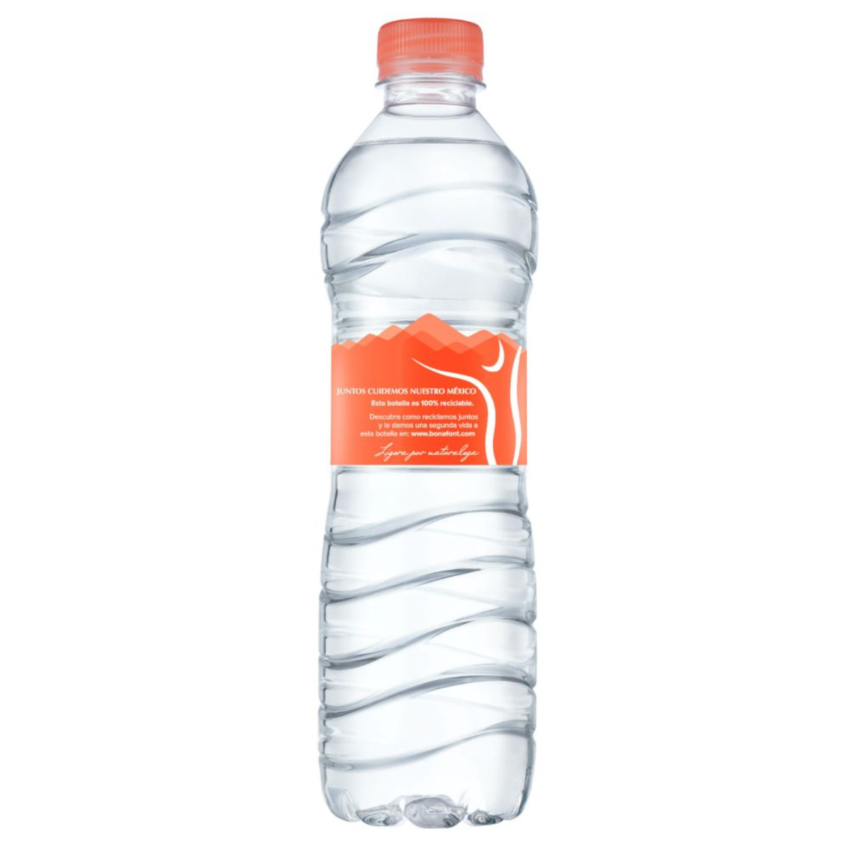 Agua Natural, 600 Ml.  Bonafont image number null