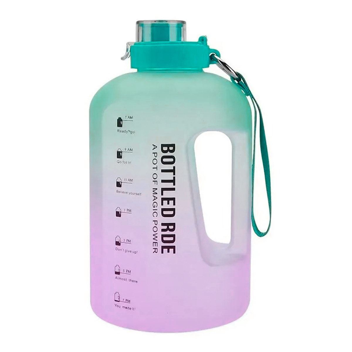 Termo deportivo HOME NATURE motivacional 2000ml con agarradera image number null