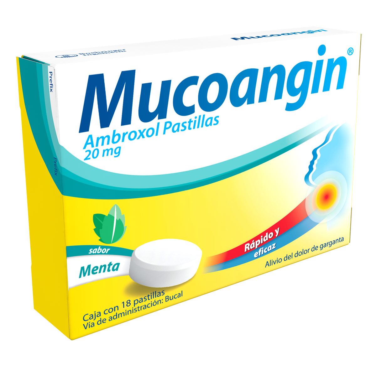 Mucoangin Menta 20 Mg Past 18 image number null