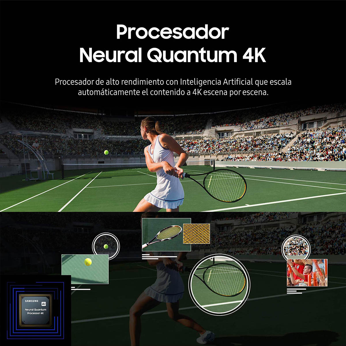 Pantalla Samsung de 98 Pulgadas 4K Qled qn98q80caf image number null