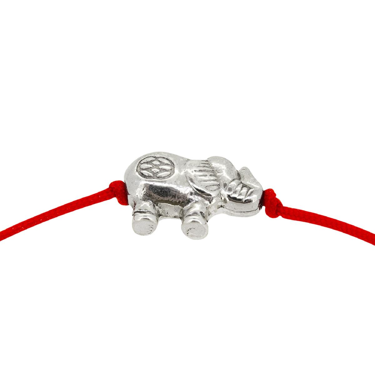 Pulsera Amalfi Elefante Red Plata .925 Castellamare image number null