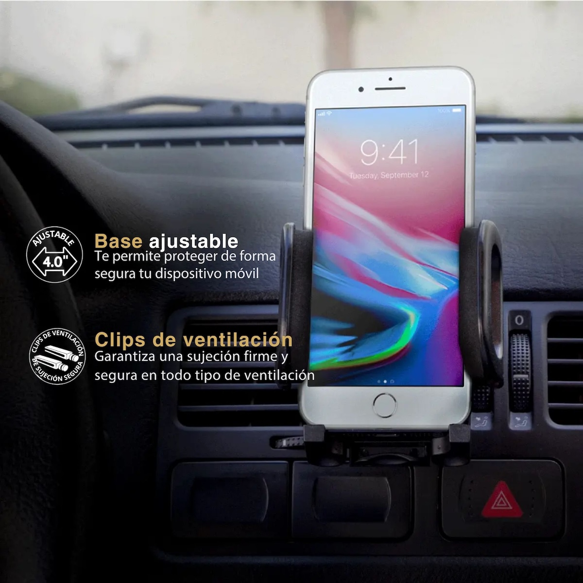 Kit de Montaje Scosche Universal 4 en 1 para Teléfono image number null