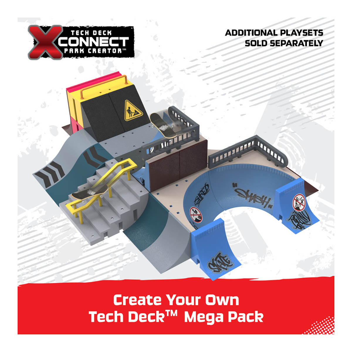 Set de Rampas para Patinetas de Dedos X-Connect TECH DECK image number null