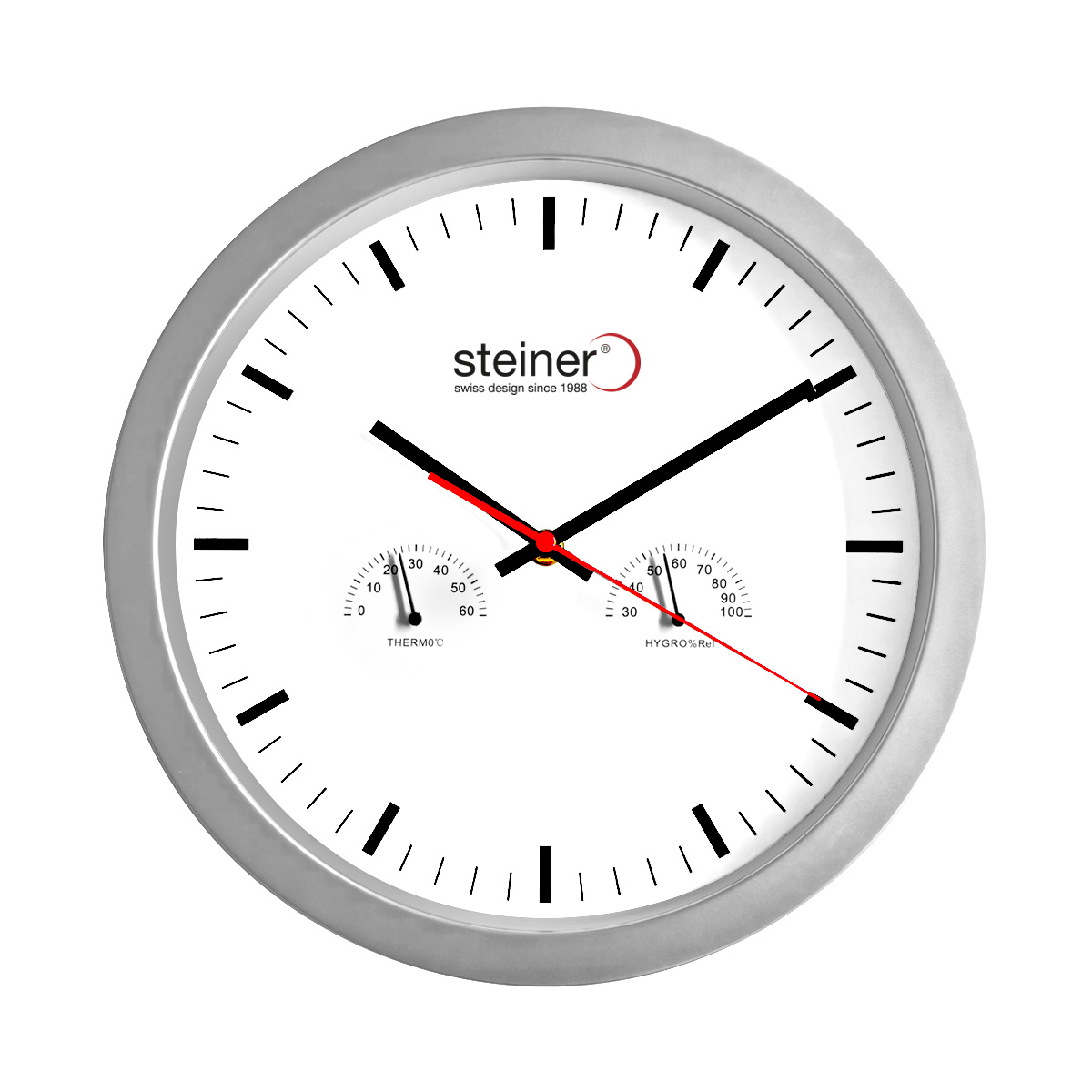 Reloj de Pared Steiner Color Blanco STWA25-267WH image number null