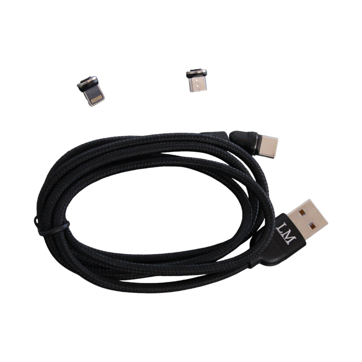 Cable LM Magnetico Gira 540° Tipo C-V8 Lightning image number null