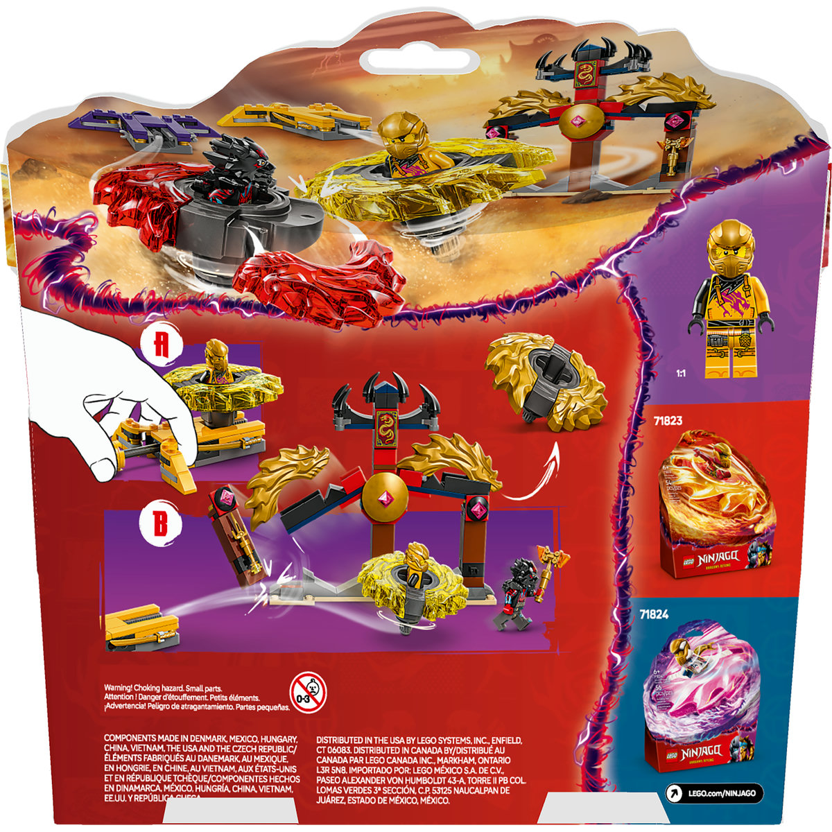 LEGO® Pack de Combate: Spinjitzu del Dragón image number null