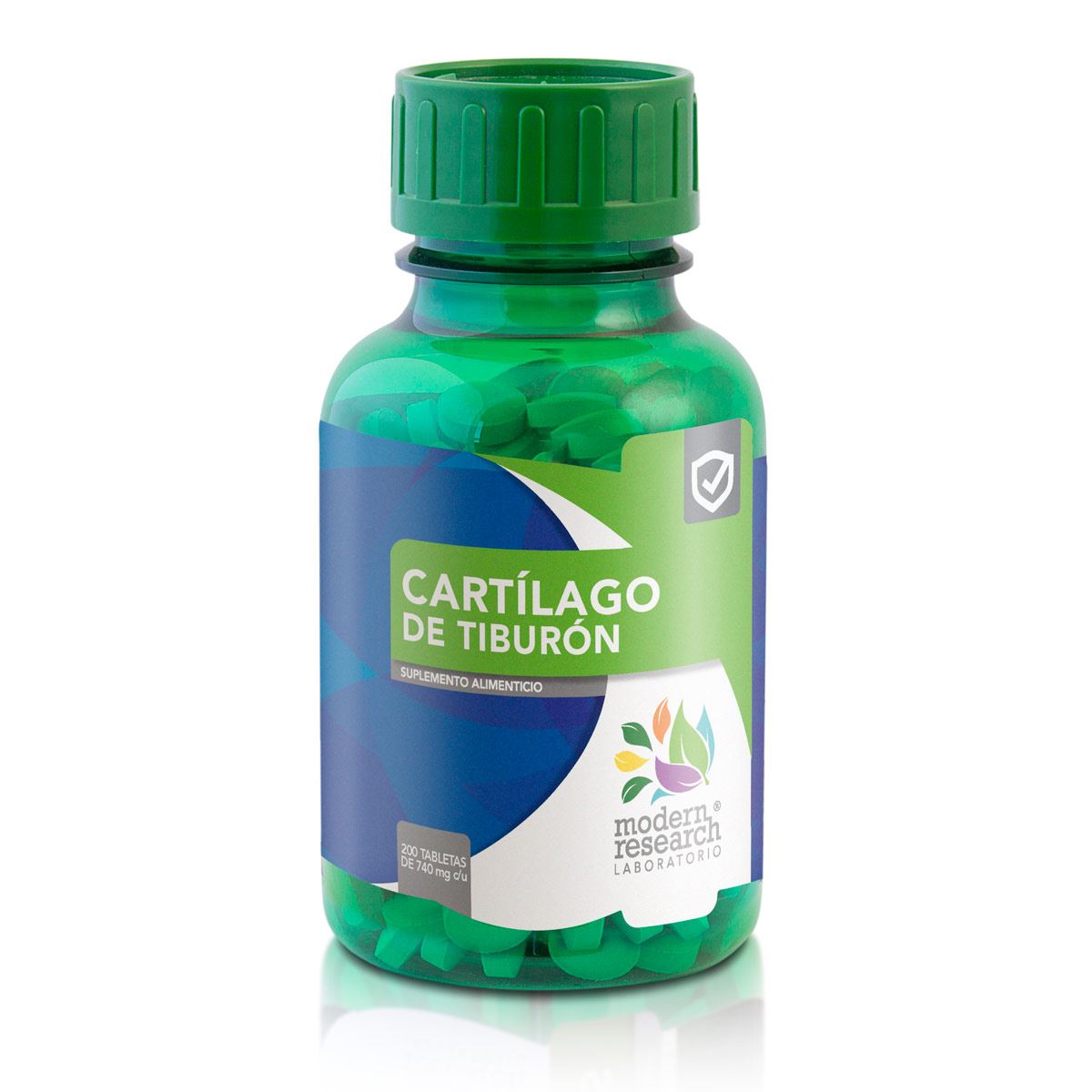 Cart&iacute;lago de Tibur&oacute;n 200 tabletas image number null