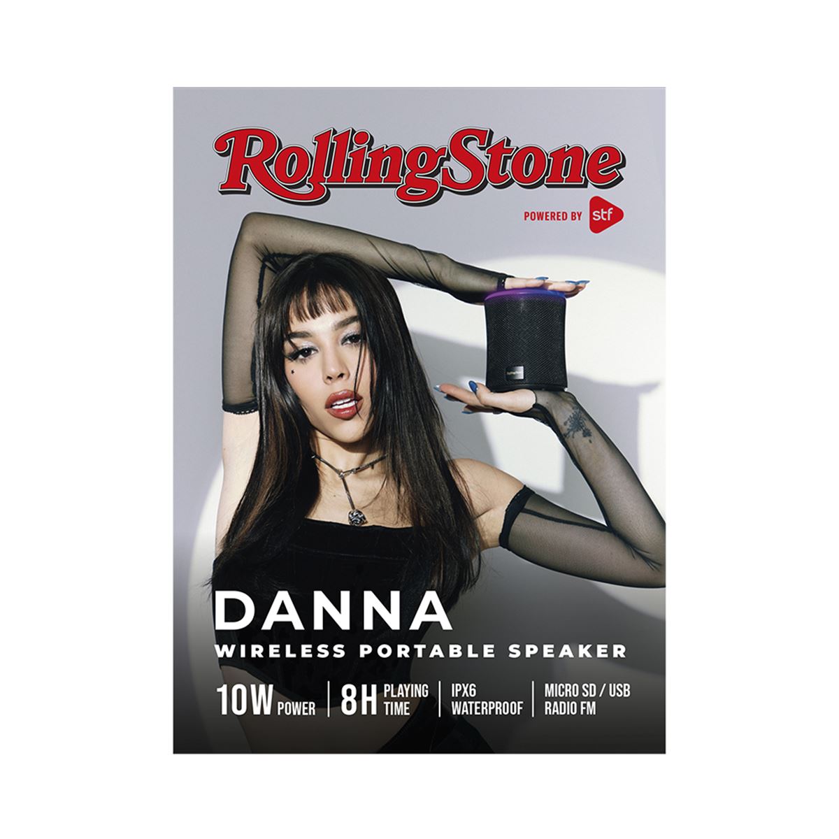 Bocina Rolling Stone 10w con Luz Led image number null