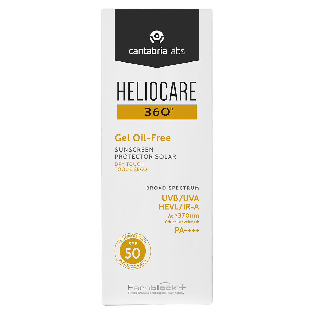 Gel Oil-Free de 50 ml Heliocare 360&deg; image number null