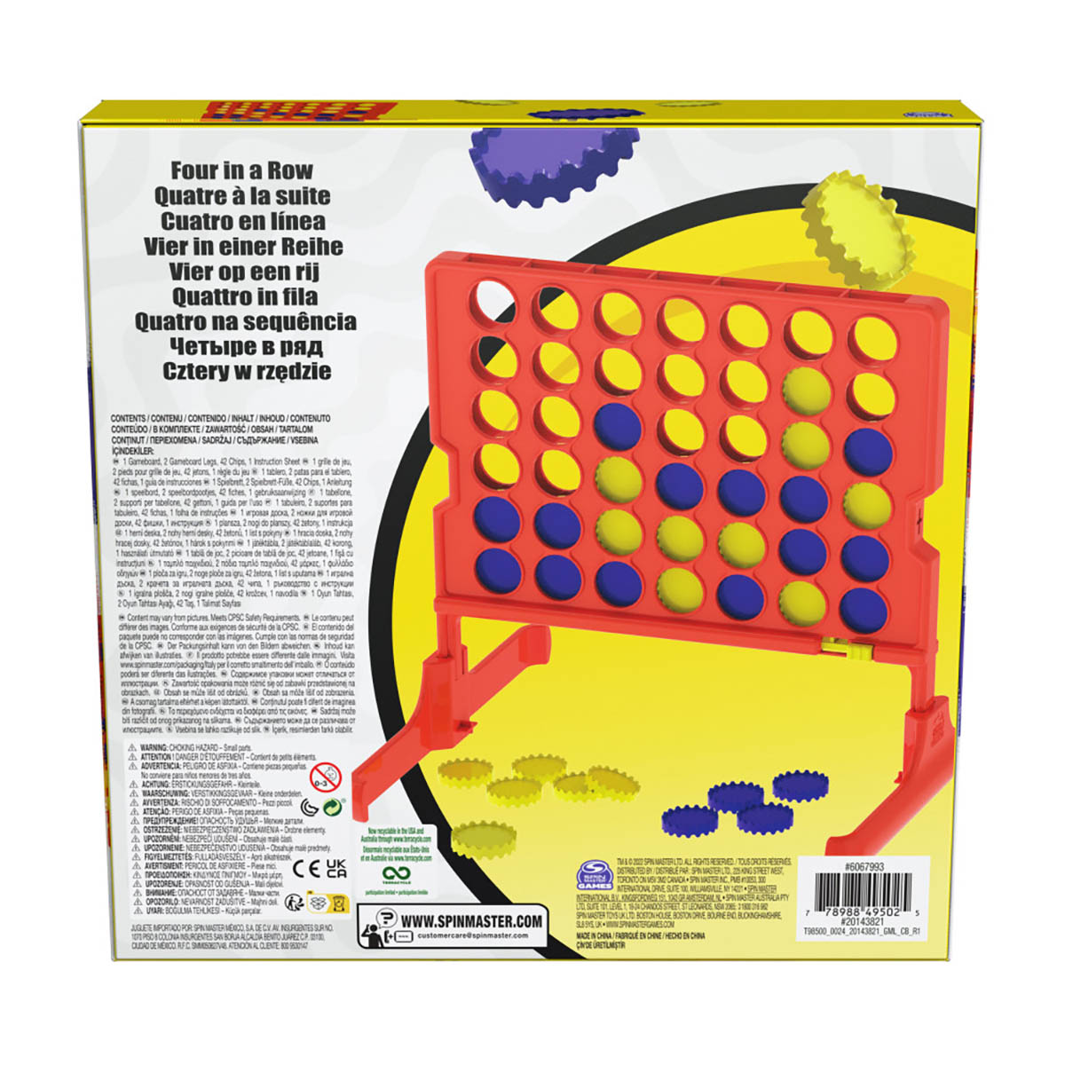 Juego de Mesa Cuatro en L&iacute;nea image number null