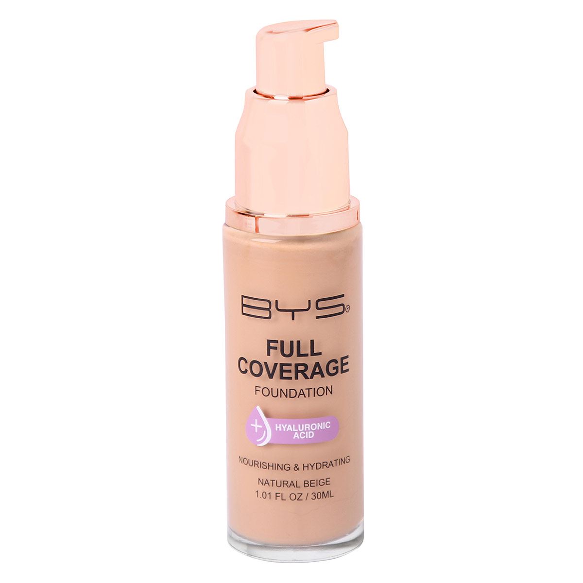 Base de Maquillaje Full Coverage Natural Beige Bys image number null