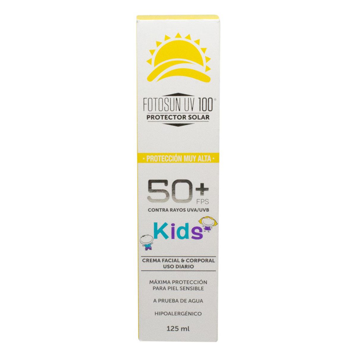 Fotosun UV 100 Kids para niños 125 ml image number null