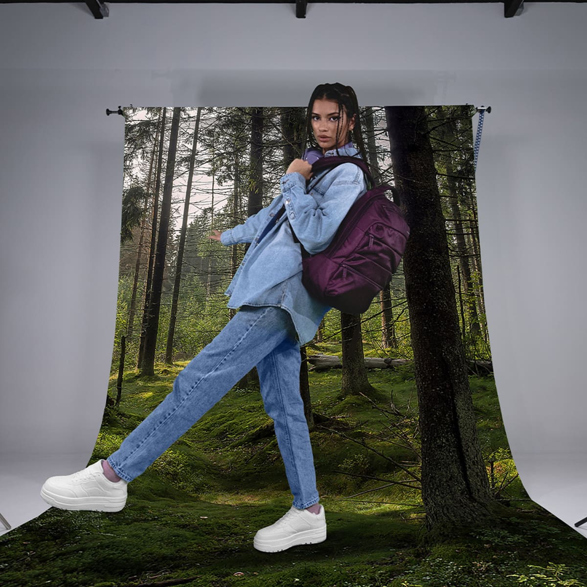 Mochila Portalaptop Cool Capital Sarec 15.6" Burgundy image number null