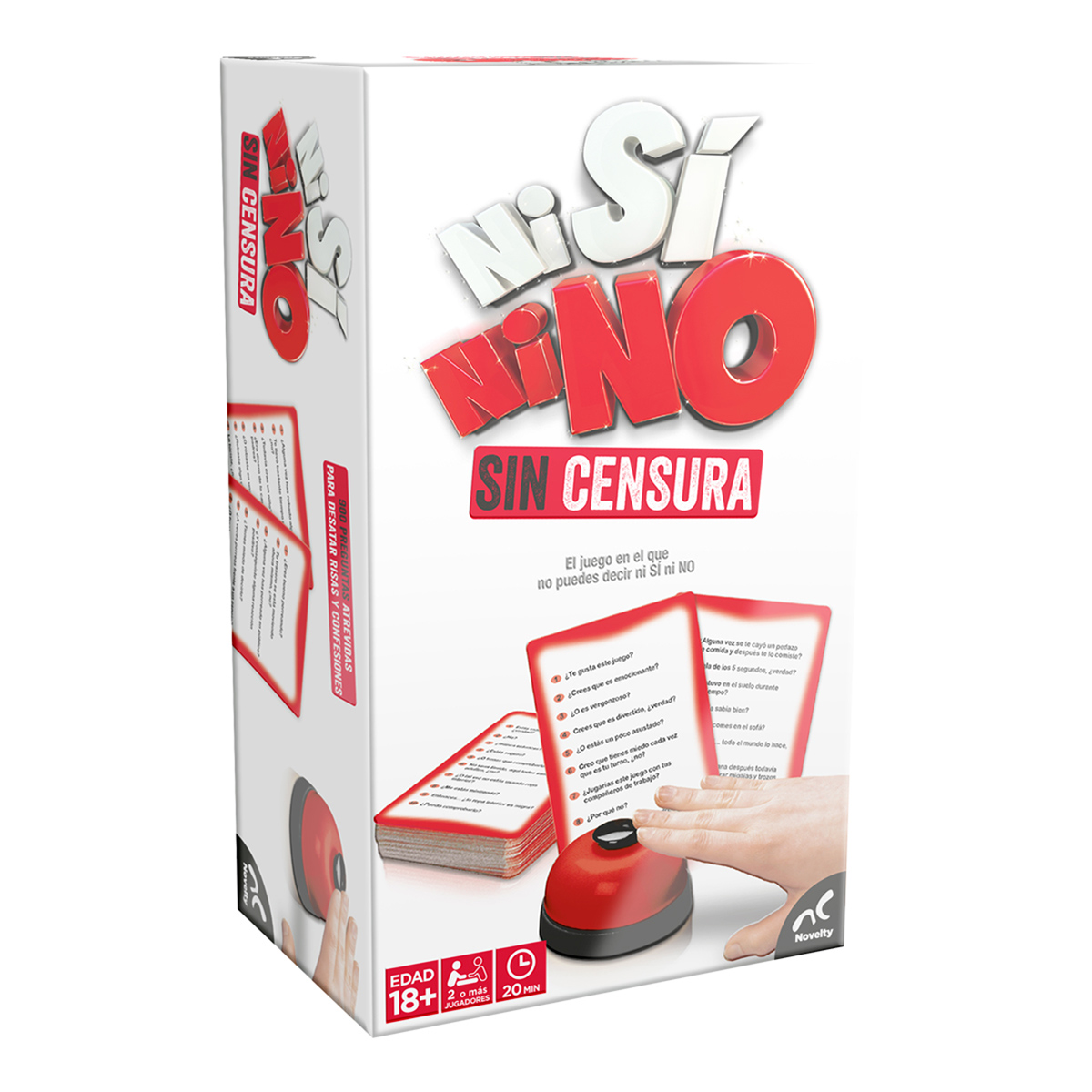 Juego de Mesa Ni Si, Ni No Sin Censura NOVELTY image number null