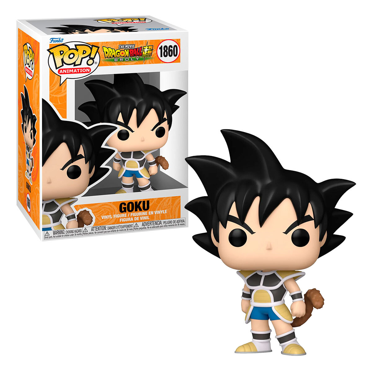 Funko Pop Animation Dragon Ball Super Broly Goku Niño image number null