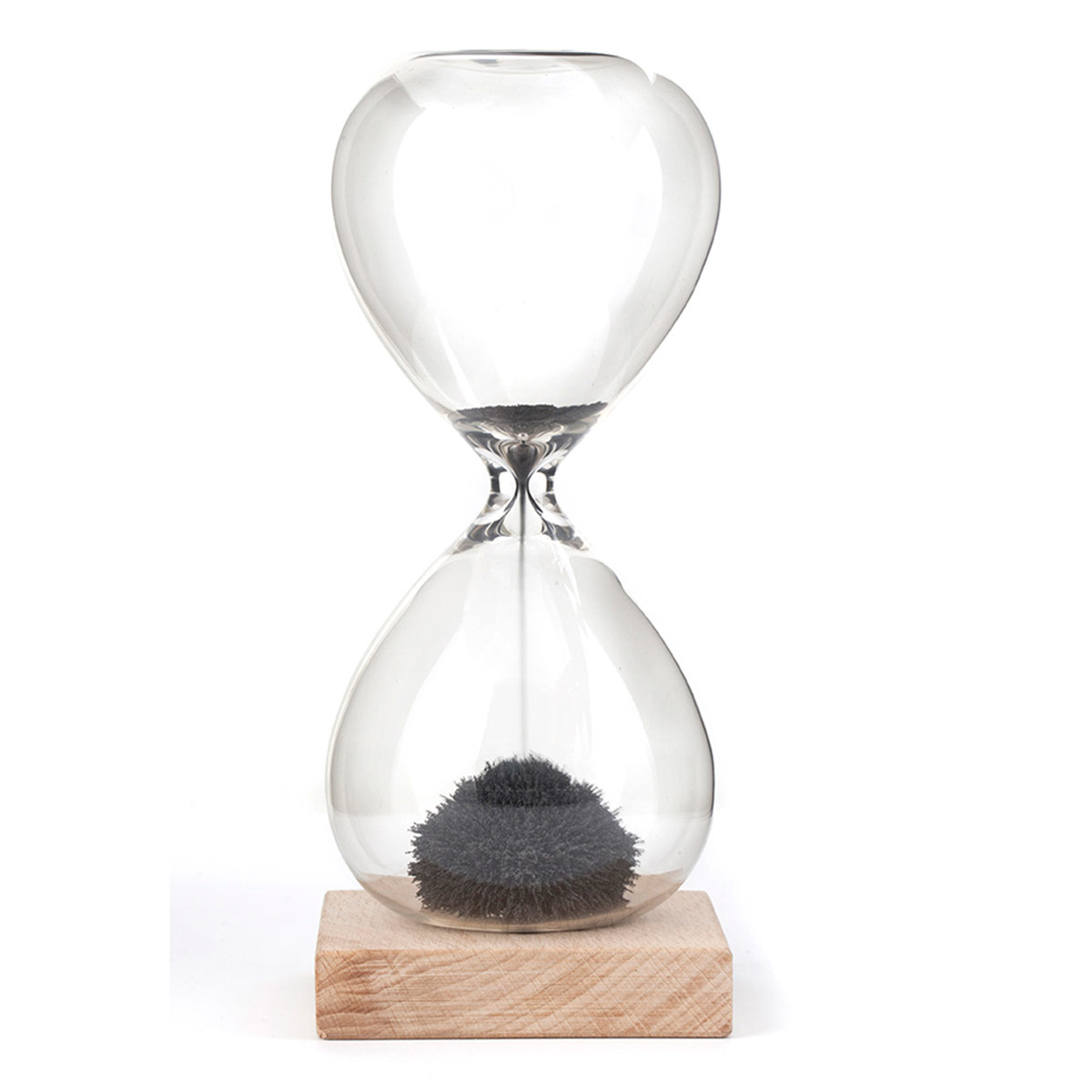 Reloj De Arena Magnético Negro image number null