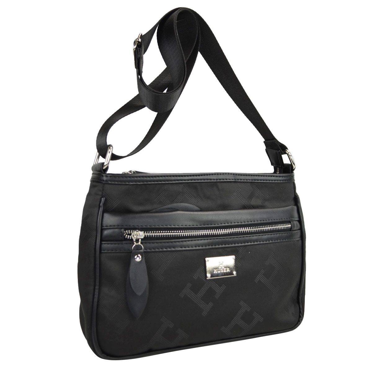 Bolsa Crossbody Huser Negro para Mujer image number null