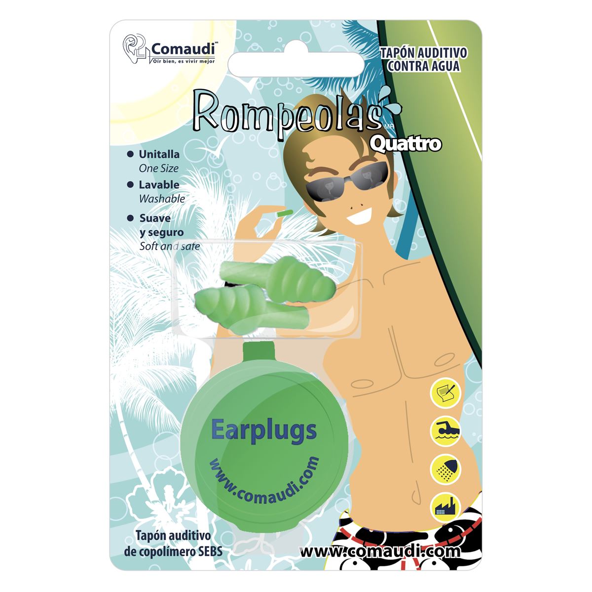Tap&oacute;n Auditivo Rompeolas Quattro image number null