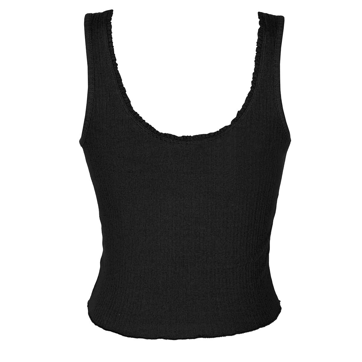 Top Liso Philosophy Talla Mediana Color Negro para Mujer image number null