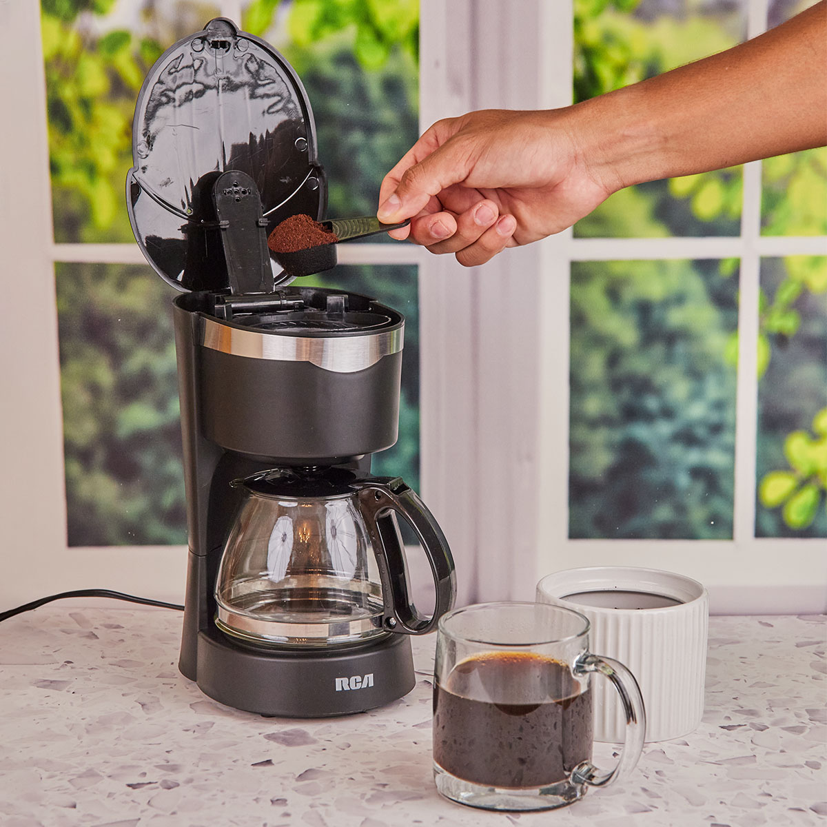 Cafetera Eléctrica Negro Rc-Caf1 Rca image number null