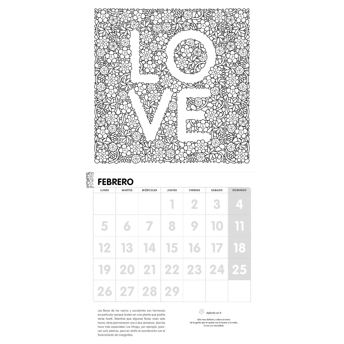 Calendario Coloreanding 2024 image number null