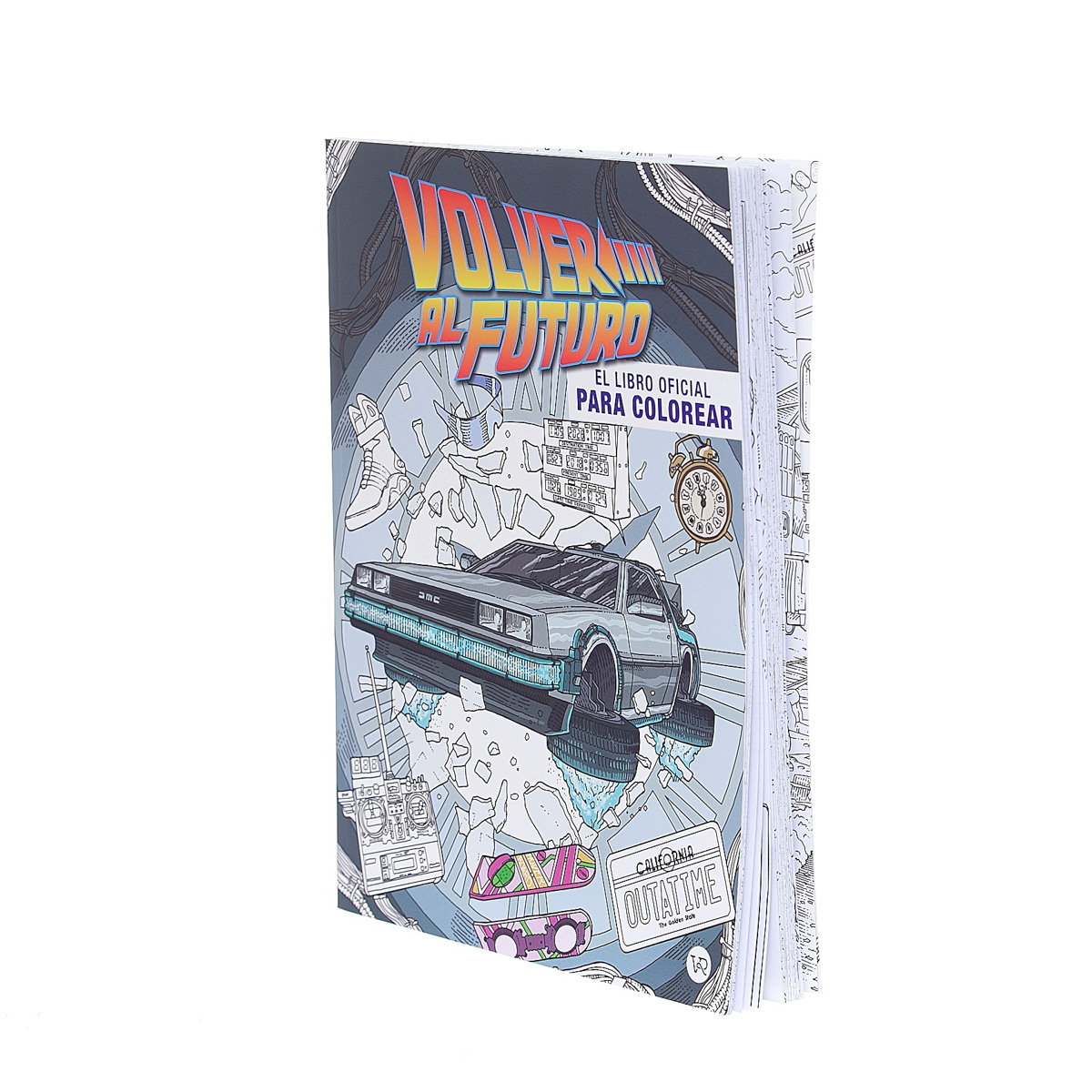 Volver Al Futuro El Libro Oficial Para Colorear image number null