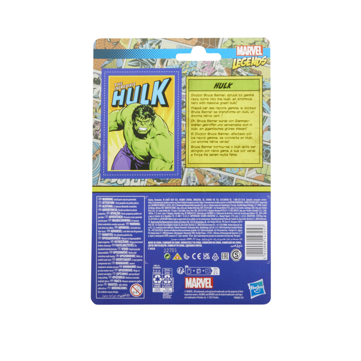 Figura Marvel Legends El Increíble Hulk image number null