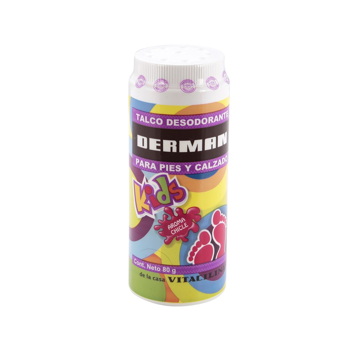 Derman kids talco desodorante 80g image number null
