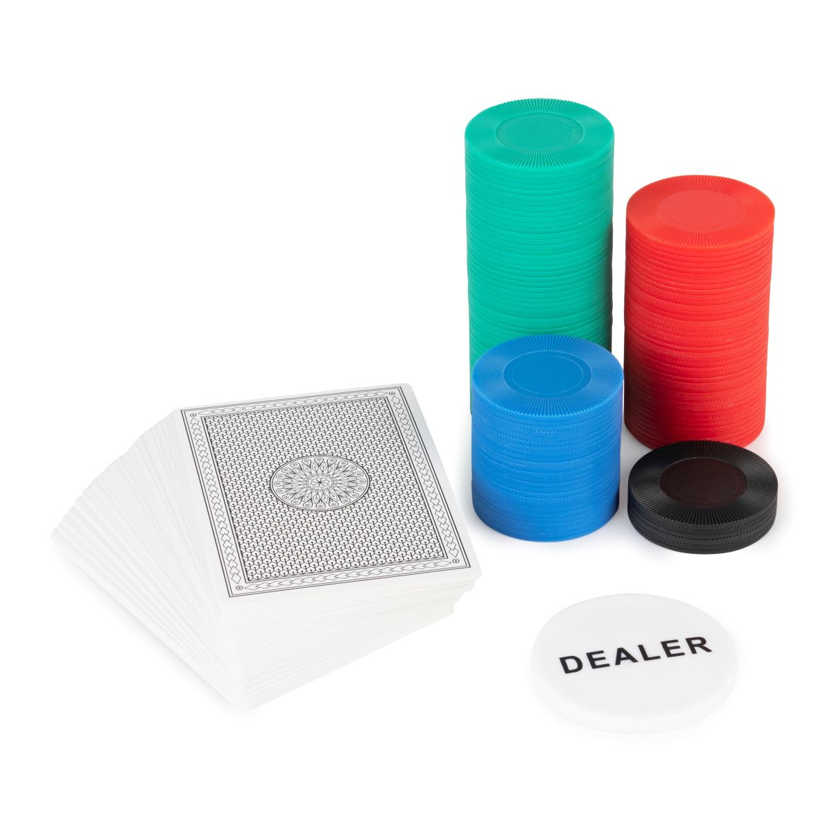 Set Poker 200 Fichas y Cartas Clásicos image number null