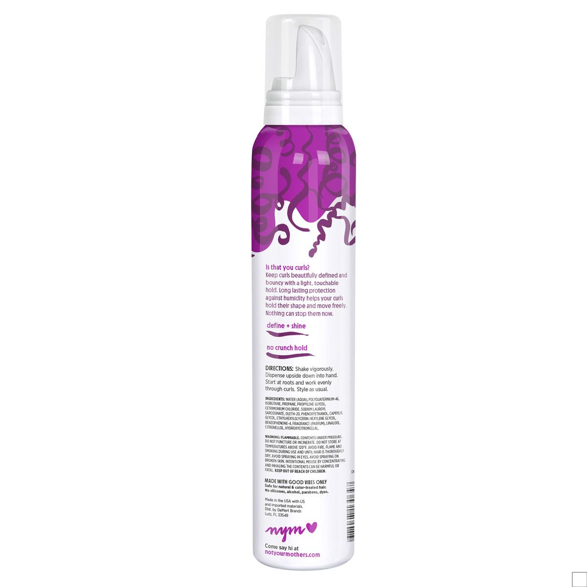 Mousse Activador de Rizos NYM 198gr image number null