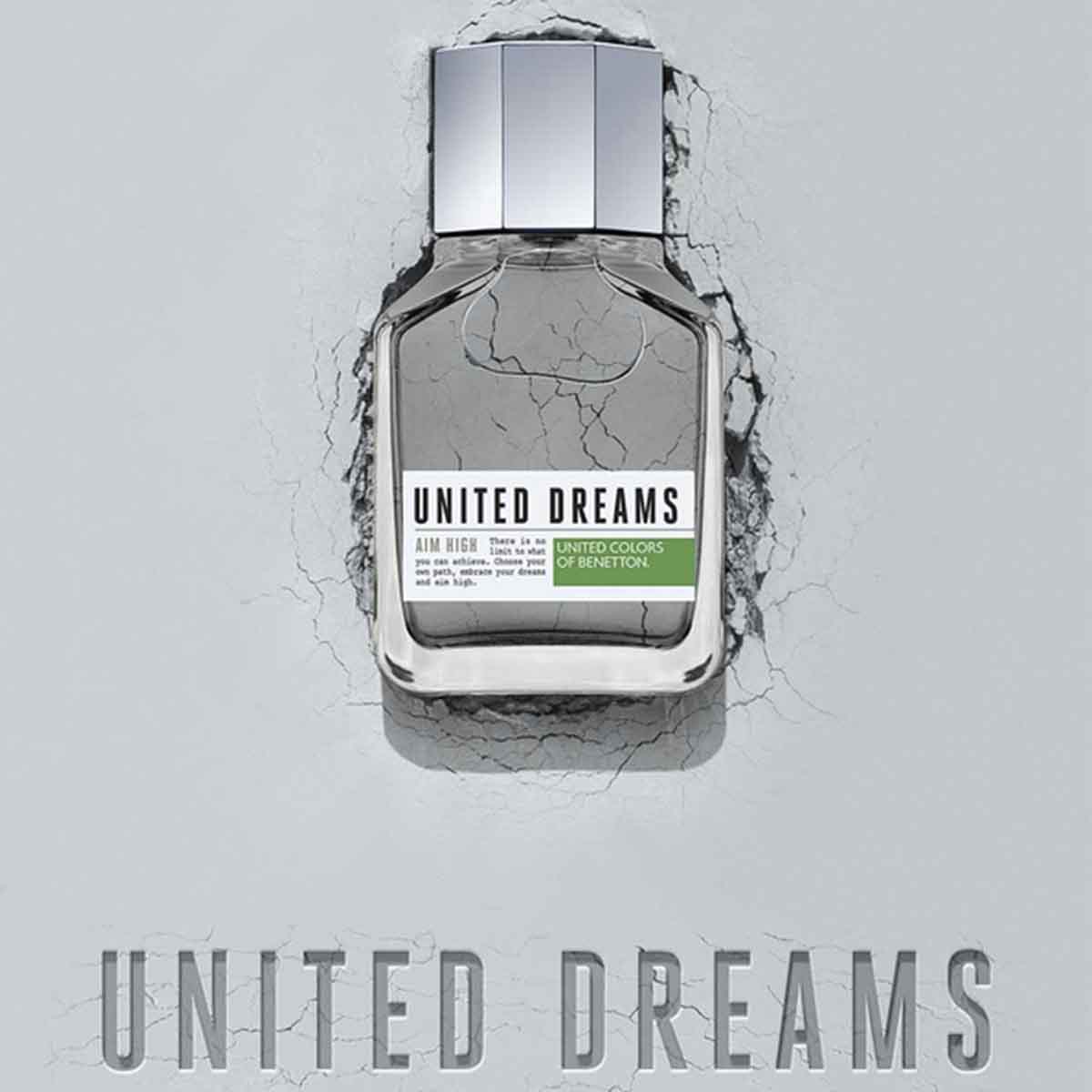 Fragancia para Caballero Benetton United Dreams Aim High EDT 100 ml image number null