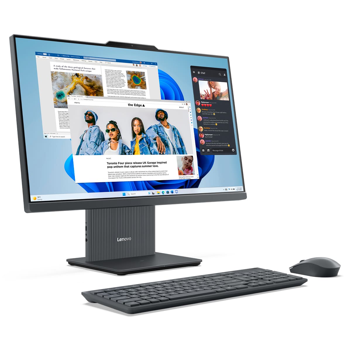 Bundle Desktop All In One Lenovo IdeaCentre Intel Core i3 Touch 8 GB RAM 512 GB SSD + Lenovo Tab M8 4th Gen image number null