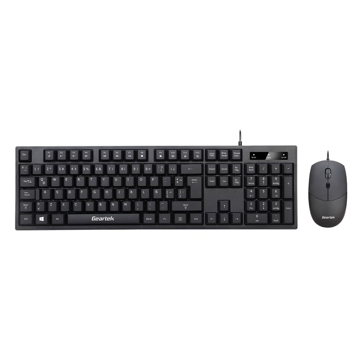 Kit Geartek Teclado+Mouse Al&aacute;mbrico image number null