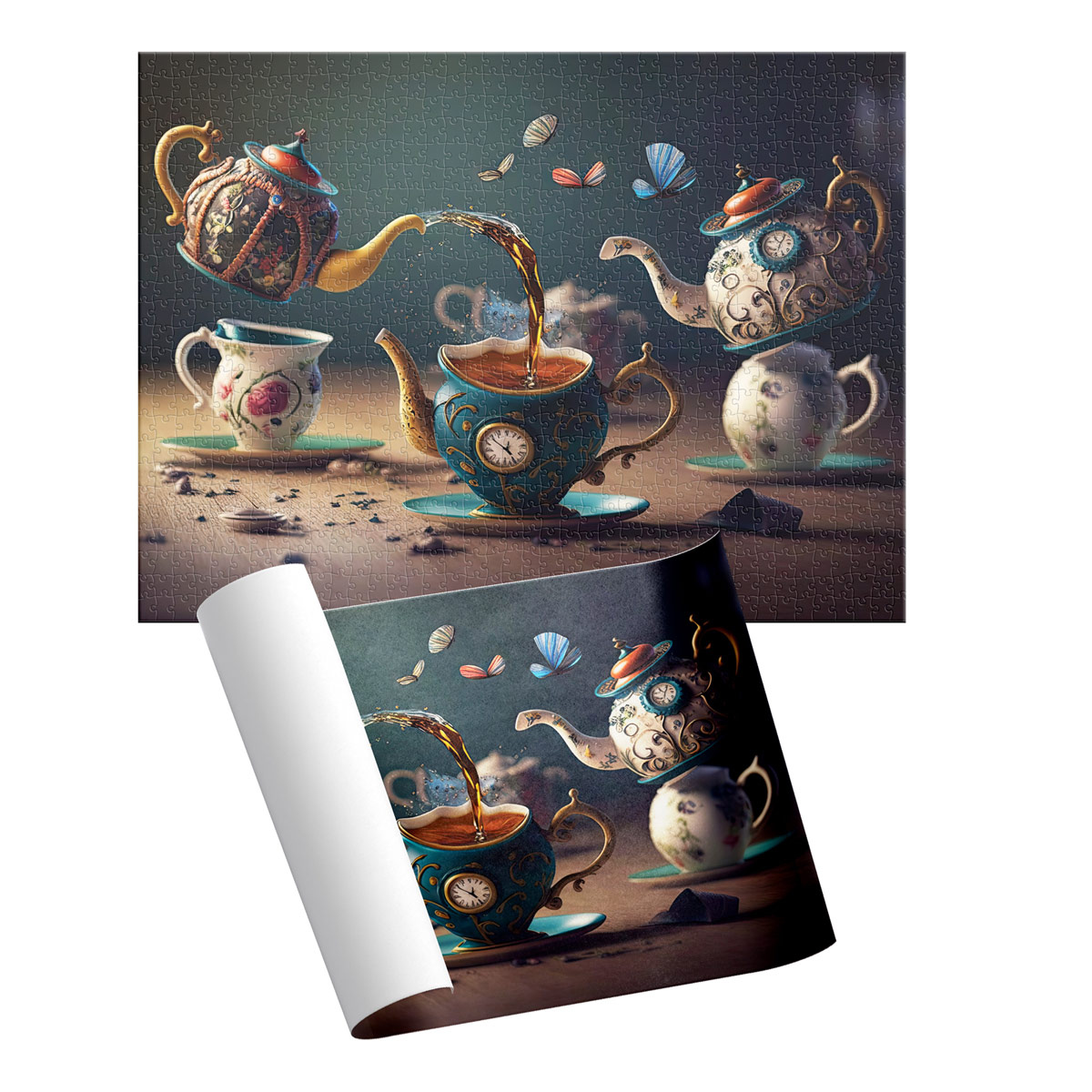 Rompecabezas Tacitas Voladoras 1000 piezas image number null