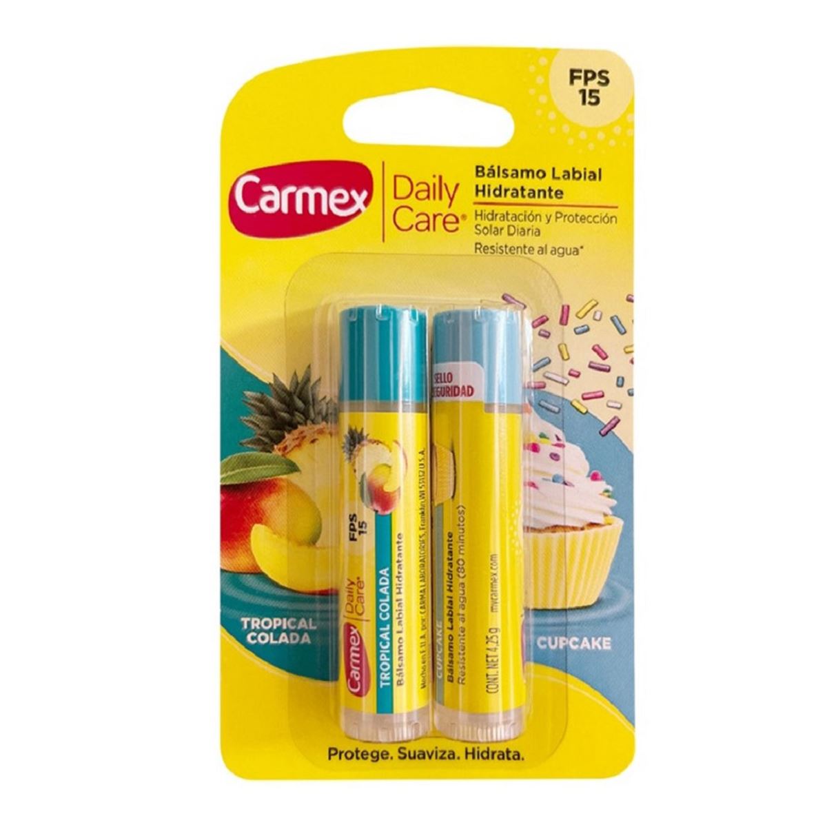 Carmex Dúo Pack Cup Cake - Tropical Colada image number null