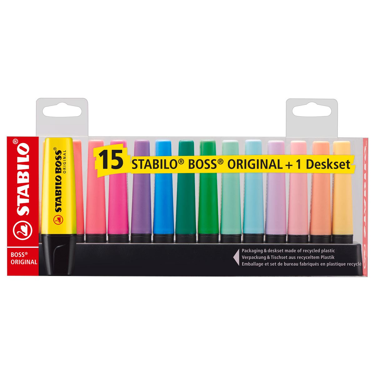Estuche Stabilo de marcatextos Boss original image number null