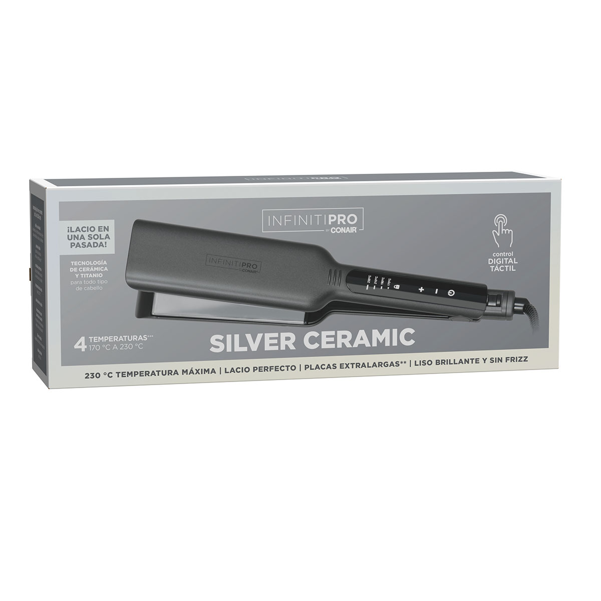 Alaciadora Control Touch Placas Anchas Conair image number null