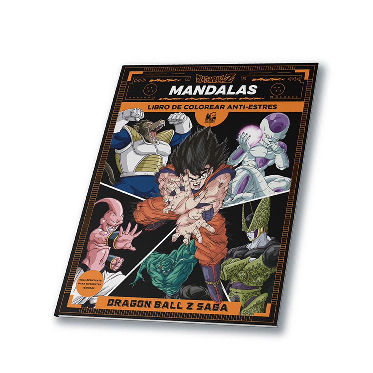 Mandalas para Colorear Dragon Ball Z image number null