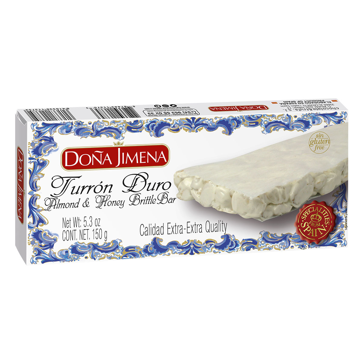 Turron Duro Do&ntilde;a Jimena 150g image number null