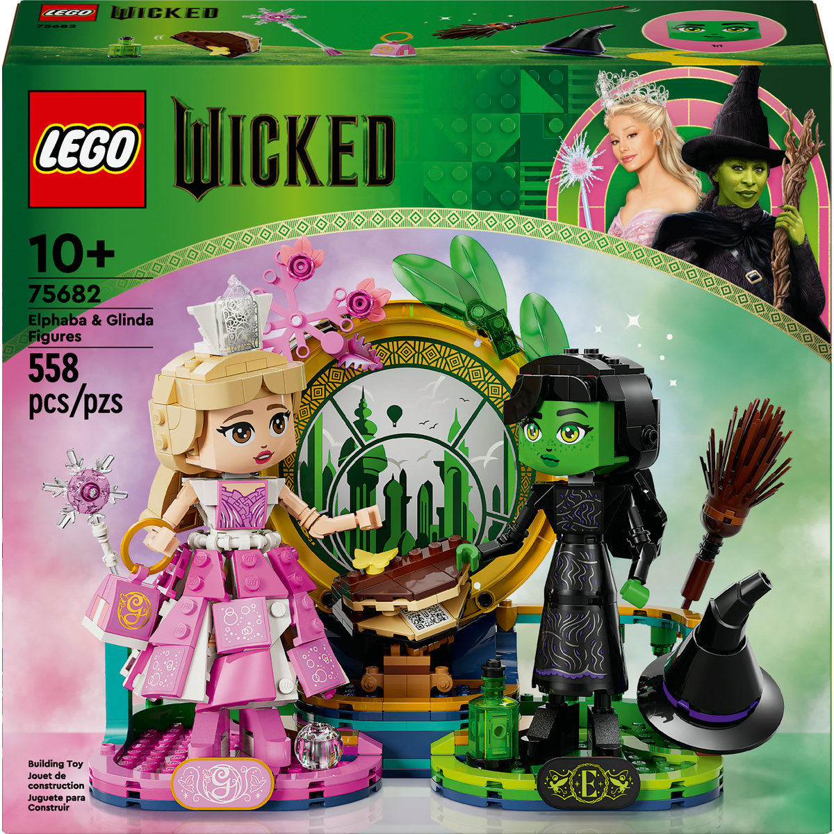LEGO&reg; Wicked Figuras de Elphaba y Glinda 75682 image number null