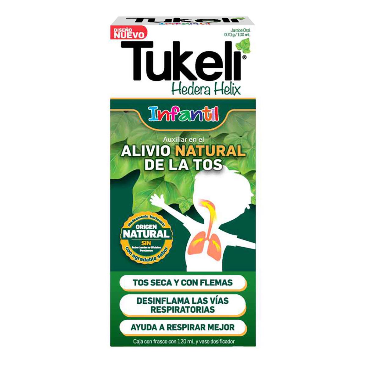 Tukeli Jarabe Infantil 120 ml/24 image number null