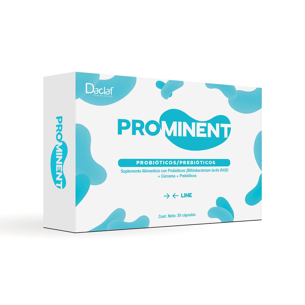 Prominent Line Probióticos Cajilla Con 3o Caps image number null