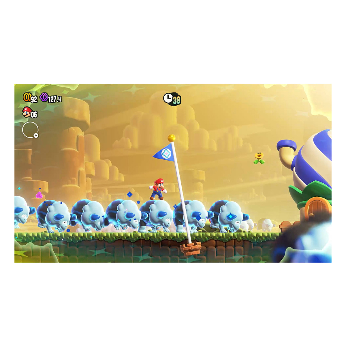 Consola Nintendo Switch Oled  + Super Mario Bros. Wonder + 12M NSO image number null