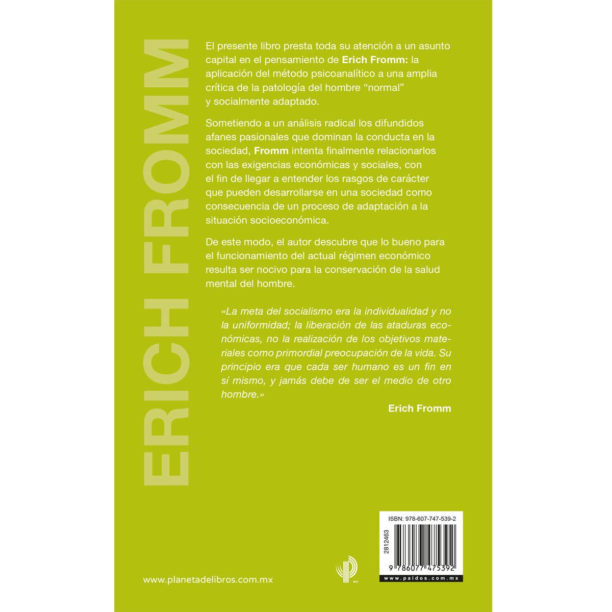 La patolog&iacute;a de la normalidad image number null