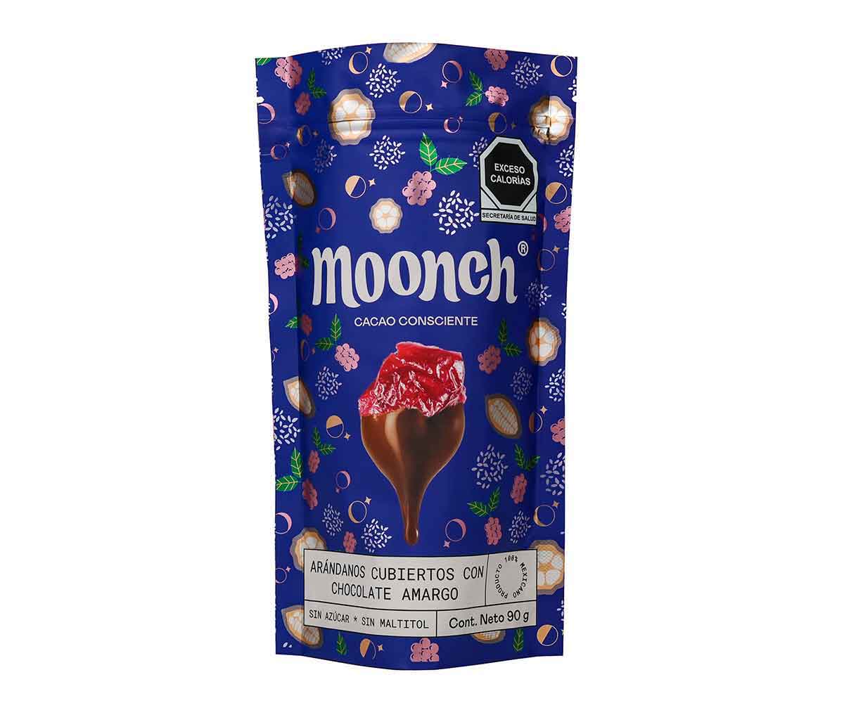 Ar&aacute;ndano Cubierto de Chocolate sin Az&uacute;car y sin Maltitol Moonch image number null