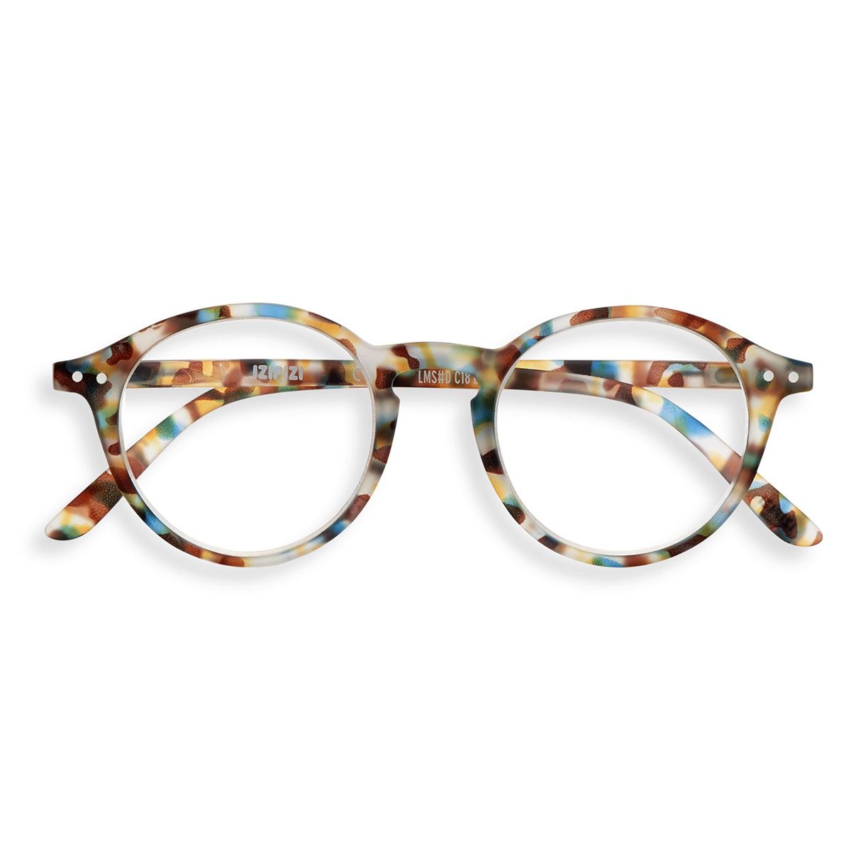 Lente de lectura Izipizi D azúl Tortoise +2.5 image number null