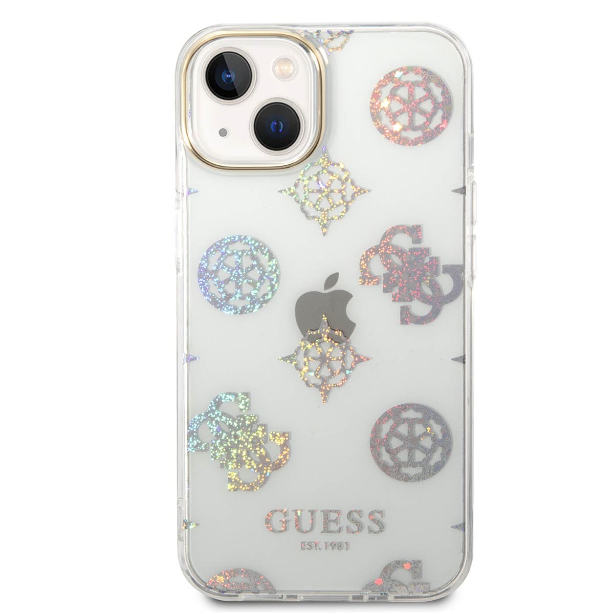 Funda Guess Electroplated Blanca para iPhone 14 Pro image number null