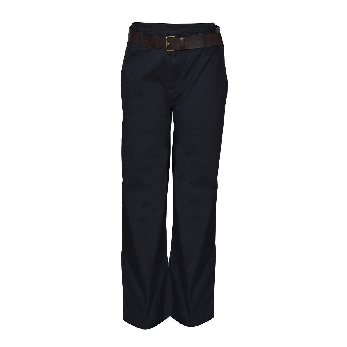 Pantalón Ancho con Cinturón Philosophy Color Negro Talla Chica para Mujer image number null